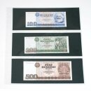 bank note album "Diplomat", incl. 20 stock...