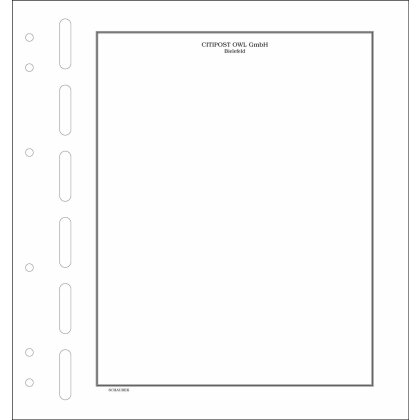 Kopftitelblätter  CITIPOST OWL Bielefeld - 10er Pkg.