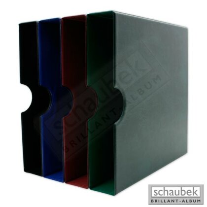 Schutzkassette für Ringbinder "Senator" blau