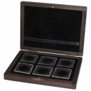 Münzenkassetten Quadrocase - Set mit 1er, 3er, 6er und 20er