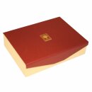 Schaubek-Schatzkiste Weinrot/Creme