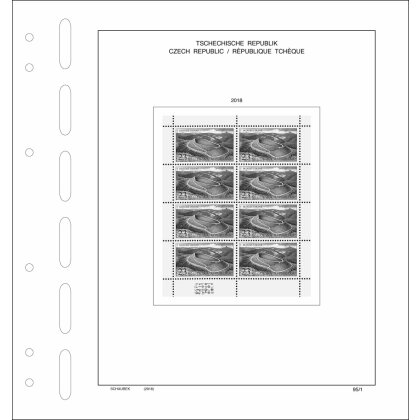 Nachtrag Tschechische Republik 2018 Standard - Kleinbogen
