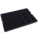 Viktoria-Tablett TB32-20 - 20 Felder á 32  mm Black