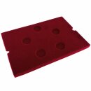 Viktoria-Tablett TB30-5 - 5 Felder á 30  mm Rouge