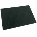 Viktoria-Tablett TB45-10 - 10 Felder á 45  mm Black