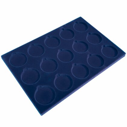 Viktoria-Tablett TB40-15 - 15 Felder 40 mm Blue