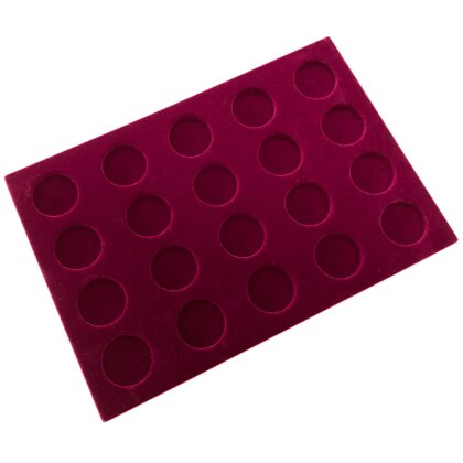 Viktoria-Tablett TB30-20 - 20 Felder á 30  mm Rouge