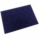 Viktoria-Tablett TB36-15 - 15 Felder á 36 mm Bleu