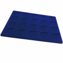 Viktoria-Tablett TB34-20 - 20 Felder á 34  mm Blue