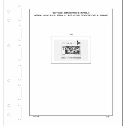 Text DDR 1977-1990 Standard Schwarzdrucke