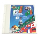 Schaubek-Blanko-Like - 5 Blatt gelblich-weiß 1...