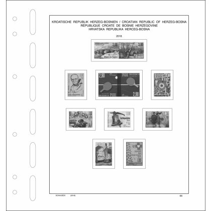 Supplement Herceg-Bosnia 2018 Standard