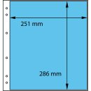 Schaubek-Blanko-Like - 5 Blatt schwarz 1 Folientasche 251...