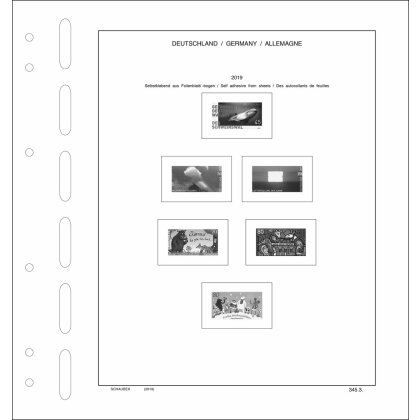 Supplement Germany 2019 Standard - Additional sheets