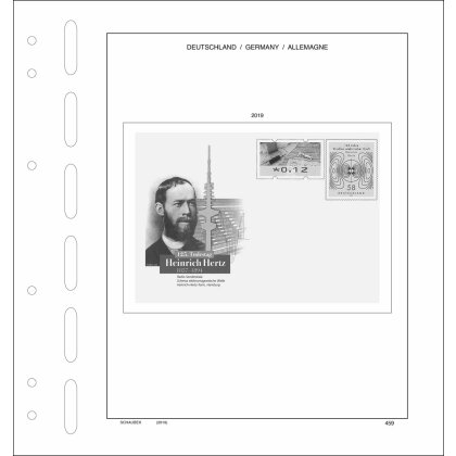 Supplement Germany 2019 Standard - special postcards