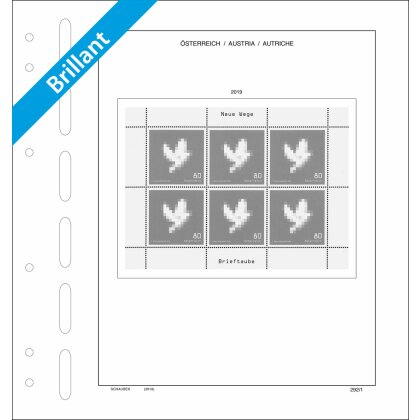 Complément Autriche 2019 Brillant - Feuillets