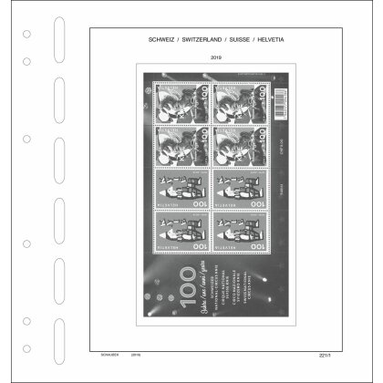 Complément Suisse 2019 Standard - Feuillets