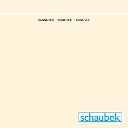 Kopftitelblätter Hanovre - 10 Blatt