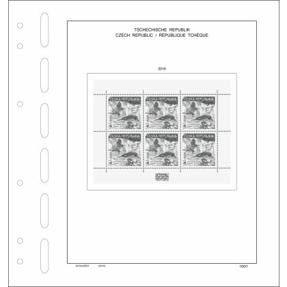 Supplement Czech Republic  2019 Standard - sheetlets