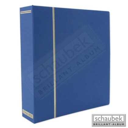Reliure à vis en toile bleue avec 20 feuilles à en-tête au choix bleue Les villes et les marques communautaires