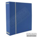 cloth screw post binder, blue, in a incl. 20 headed...