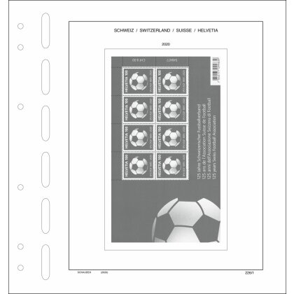Supplement Switzerland 2020 Standard Sheetlets