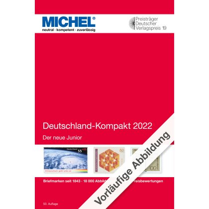 MICHEL-Katalog Deutschland Kompakt 2022. Der neue Junior 50. Auflage