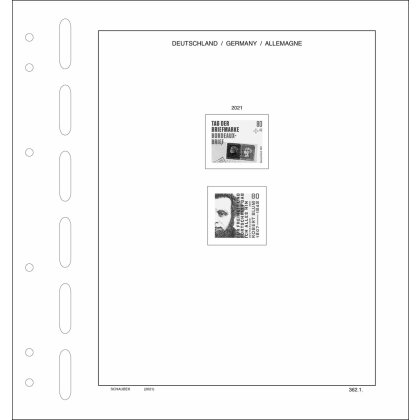 Supplement Germany 2021 Standard - Special pages