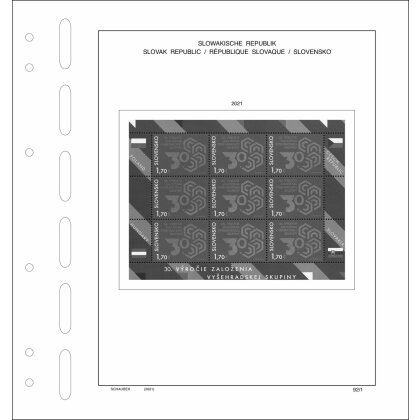 Supplement Slovak Republic 2021 Standard - Sheetlets