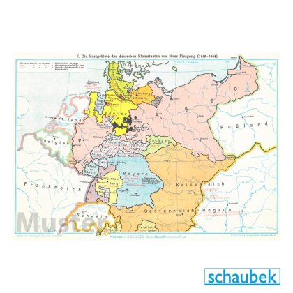 Geographie-Kartenset-Deutsches Reich