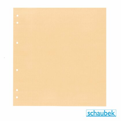 Pages de garde blanc jaunâtre 6 feuilles