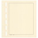 Blankoblätter bb500 gelblich-weiß mit Rahmen - Albumpapier paquet de 10