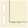 blank sheets yellowish-white with a triple frame