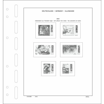 Nachtrag Bundesrepublik 2022 Standard - Ergänzungen+Zusammendrucke