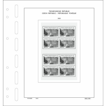 Supplement Czech Republic 2023 Standard - miniature sheet