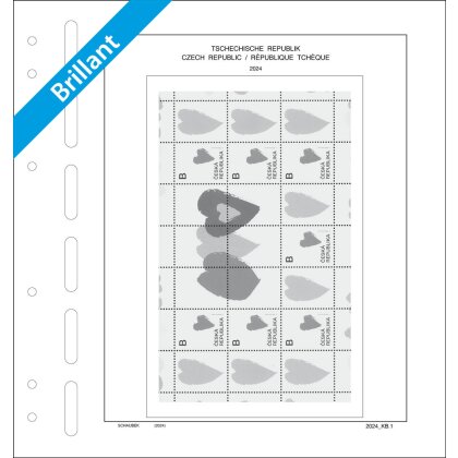 Supplement Czech Republic 2024 Brillant - miniature sheet