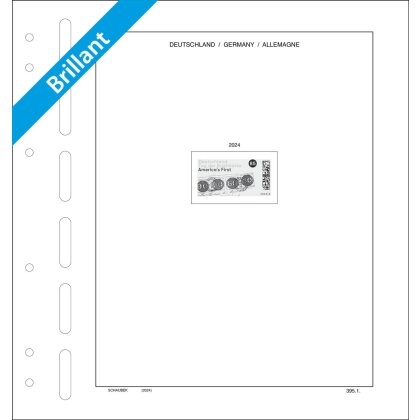 Nachtrag Bundesrepublik 2025 Brillant - Sonderblätter