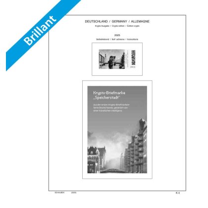 Nachtrag Kryptomarken Bundesrepublik 2025 Brillant