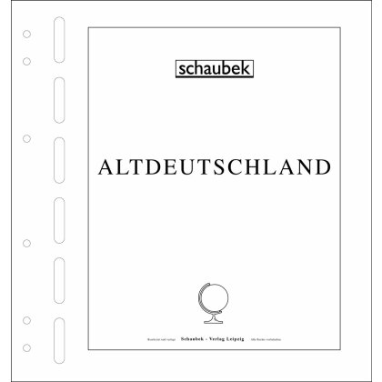 title sheet Altdeutschland