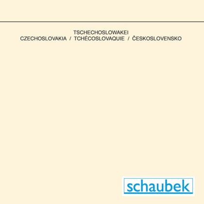 Kopftitelblätter Tschechoslowakei - 10 Blatt