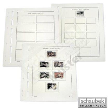 Timbres de distributeur Irlande/10 cases Standard