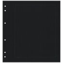 Blankoblätter schwarz mit Rahmen - Albumkarton