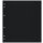 blank sheets, black with border 20 sheets per pack