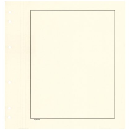 blank sheets, yellowish-white with border 20 sheets per...