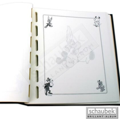thematic blank pages "comics" 20 sheets per pack